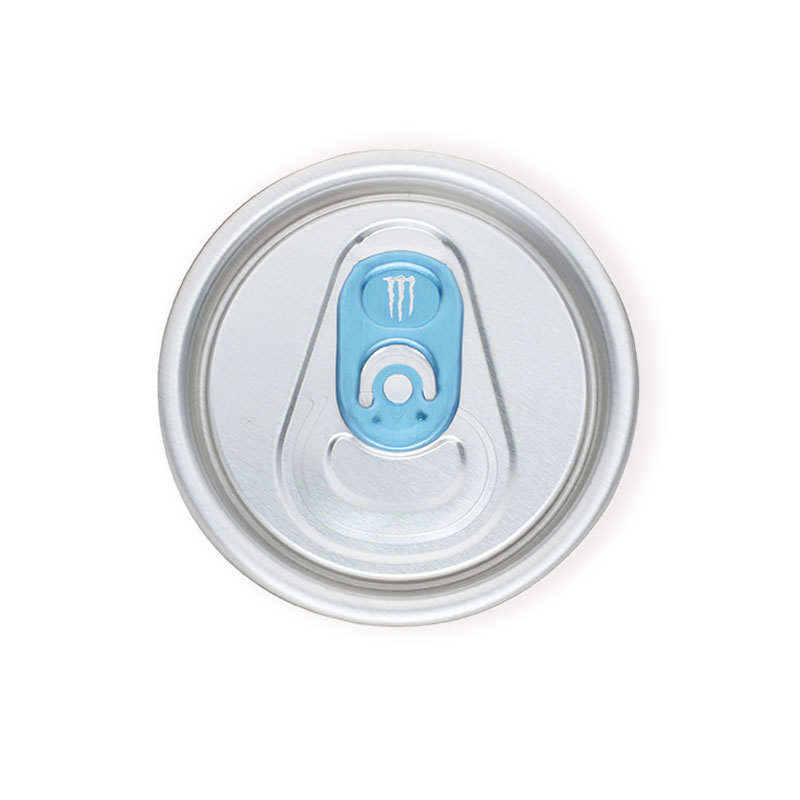 Monster Can Lid With Blue Tab for Beverage 2-PC Can